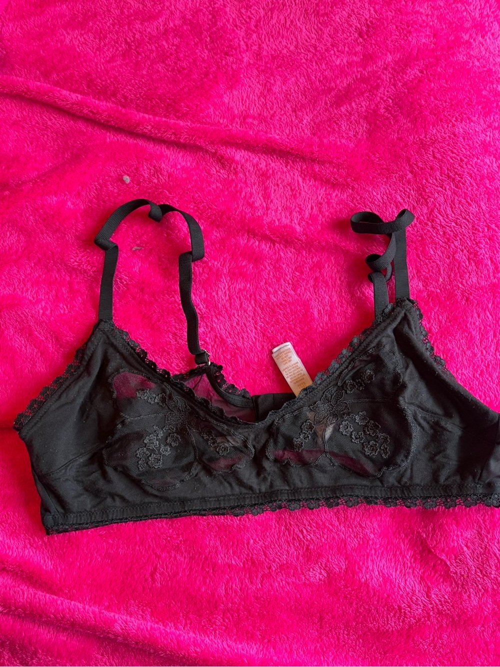Black Lace Bralette - Women’s Intimates